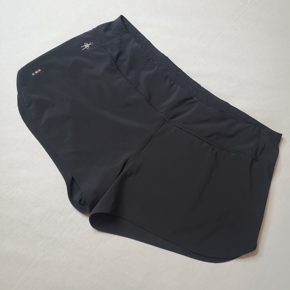 SmartWool Women's Size L Merino Sport Lined 3" Short Black SW016142